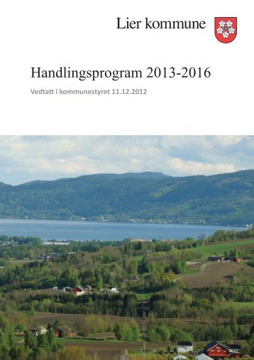 Vedtatt handlingsprogram for 2013 - 2016 - Lier kommune