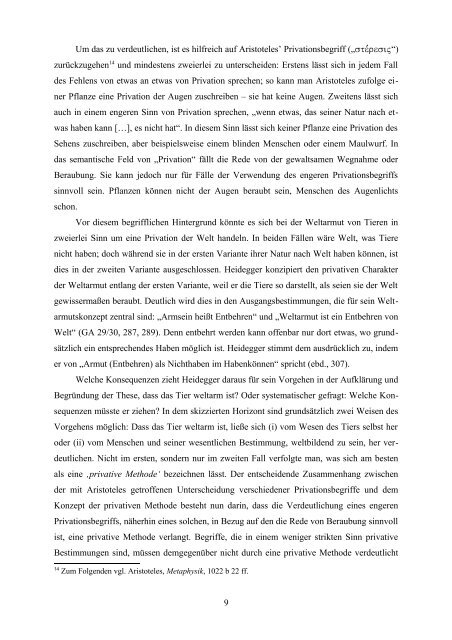 Wunsch_2012 - Das Lebendige bei Heidegger - Philosophie