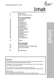 BA Angewandte Politikwissenschaft - FS Politik der Uni Freiburg