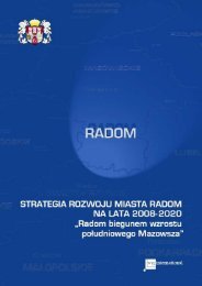 Strategia Rozwoju Miasta Radom na lata 2008-2020