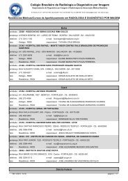 ResidÃªncias/Cursos de AperfeiÃ§oamento do CBR - Unimagem