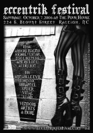 Sept. - The Raleigh Hatchet, a monthly music, art and humor ...