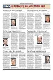 Ein Netzwerk, das viele Hilfen gibt - Steuerberater Forum Zollernalb