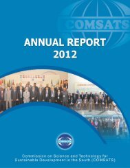 Annual Report 2012 - Comsats