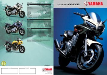 fzs1000 fazer fzs1000 fazer - Yamaha Márkakereskedés Miskolc