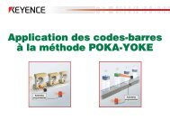 Application des codes-barres Ã  la mÃ©thode POKA-YOKE Application ...