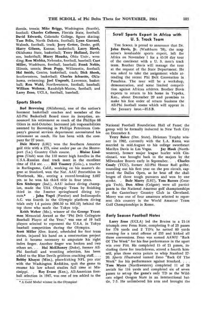 1964–65 Volume 89 No 1–5 - Phi Delta Theta Scroll Archive