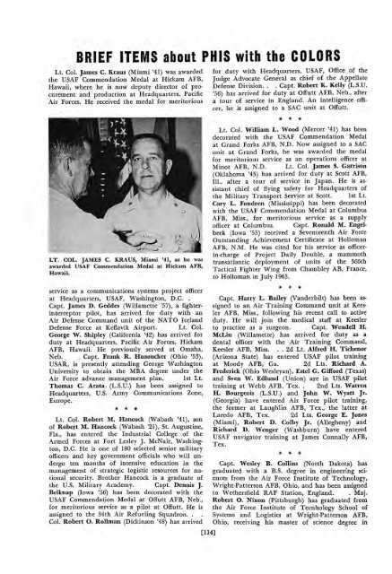 1964–65 Volume 89 No 1–5 - Phi Delta Theta Scroll Archive