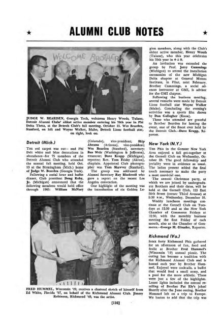 1964–65 Volume 89 No 1–5 - Phi Delta Theta Scroll Archive
