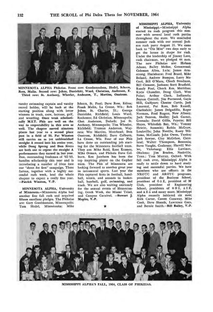 1964–65 Volume 89 No 1–5 - Phi Delta Theta Scroll Archive