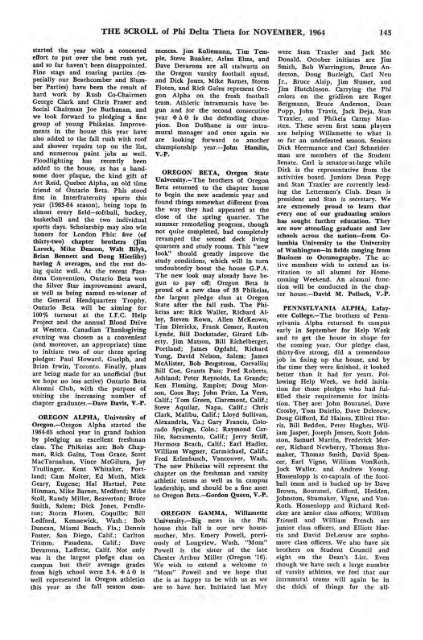 1964–65 Volume 89 No 1–5 - Phi Delta Theta Scroll Archive