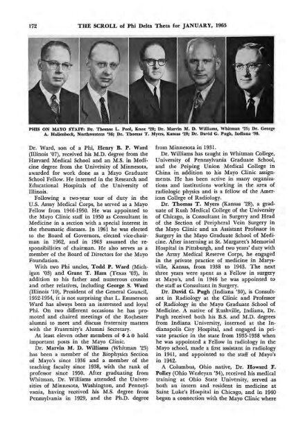 1964–65 Volume 89 No 1–5 - Phi Delta Theta Scroll Archive