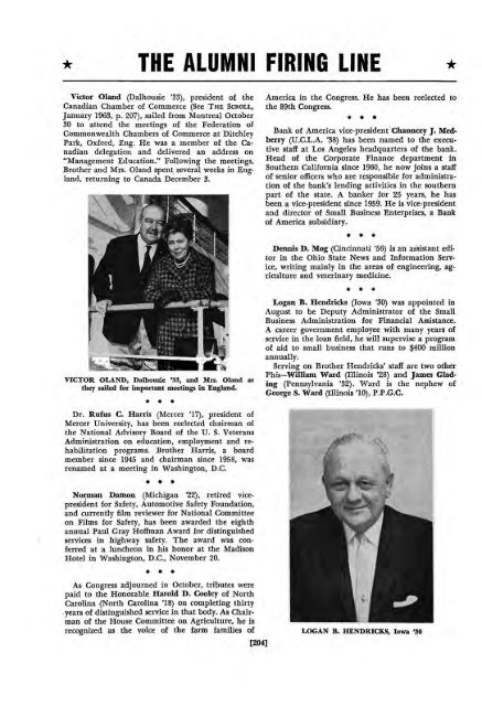 1964–65 Volume 89 No 1–5 - Phi Delta Theta Scroll Archive