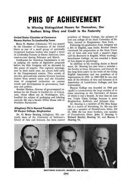 1964–65 Volume 89 No 1–5 - Phi Delta Theta Scroll Archive