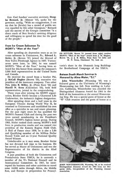 1964–65 Volume 89 No 1–5 - Phi Delta Theta Scroll Archive