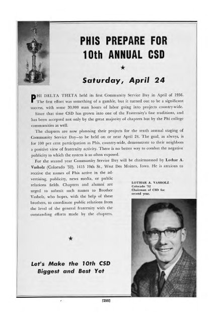 1964–65 Volume 89 No 1–5 - Phi Delta Theta Scroll Archive