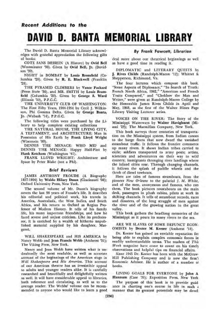 1964–65 Volume 89 No 1–5 - Phi Delta Theta Scroll Archive