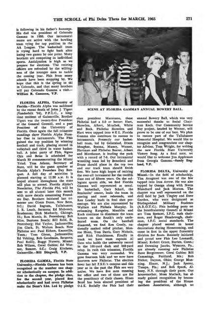 1964–65 Volume 89 No 1–5 - Phi Delta Theta Scroll Archive