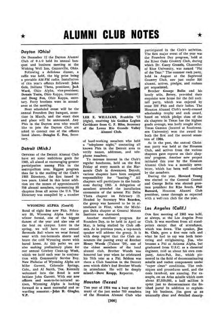1964–65 Volume 89 No 1–5 - Phi Delta Theta Scroll Archive