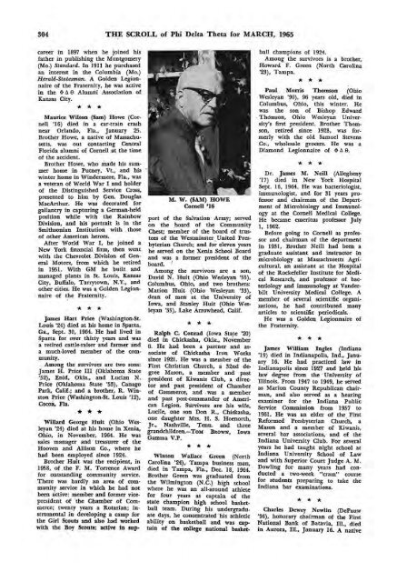 1964–65 Volume 89 No 1–5 - Phi Delta Theta Scroll Archive