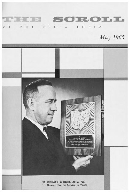 1964–65 Volume 89 No 1–5 - Phi Delta Theta Scroll Archive