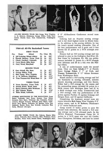 1964–65 Volume 89 No 1–5 - Phi Delta Theta Scroll Archive