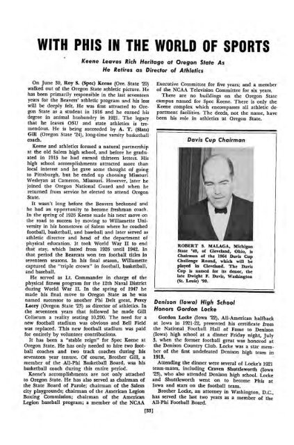 1964–65 Volume 89 No 1–5 - Phi Delta Theta Scroll Archive