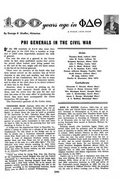 1964–65 Volume 89 No 1–5 - Phi Delta Theta Scroll Archive