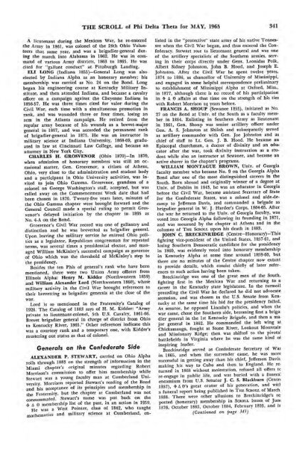 1964–65 Volume 89 No 1–5 - Phi Delta Theta Scroll Archive