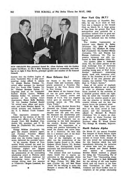 1964–65 Volume 89 No 1–5 - Phi Delta Theta Scroll Archive