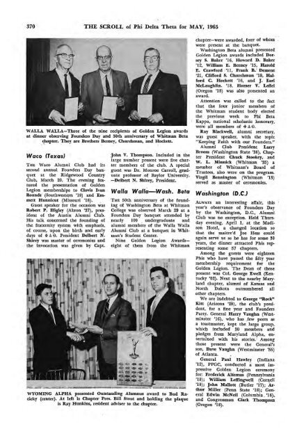 1964–65 Volume 89 No 1–5 - Phi Delta Theta Scroll Archive