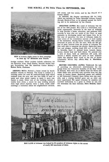 1964–65 Volume 89 No 1–5 - Phi Delta Theta Scroll Archive