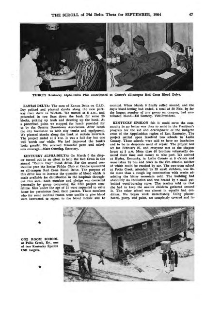 1964–65 Volume 89 No 1–5 - Phi Delta Theta Scroll Archive