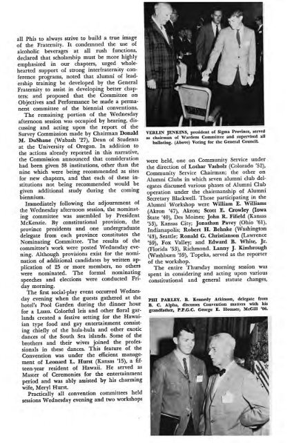 1964–65 Volume 89 No 1–5 - Phi Delta Theta Scroll Archive