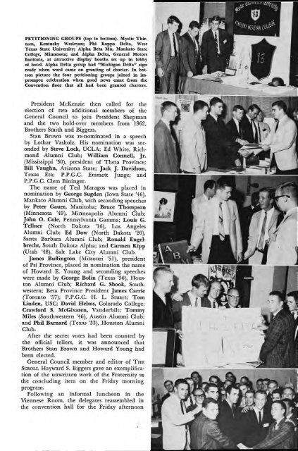 1964–65 Volume 89 No 1–5 - Phi Delta Theta Scroll Archive