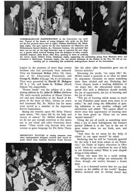 1964–65 Volume 89 No 1–5 - Phi Delta Theta Scroll Archive