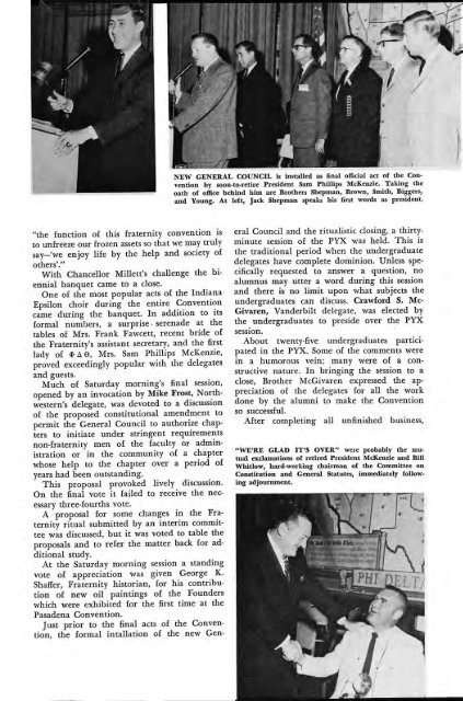 1964–65 Volume 89 No 1–5 - Phi Delta Theta Scroll Archive