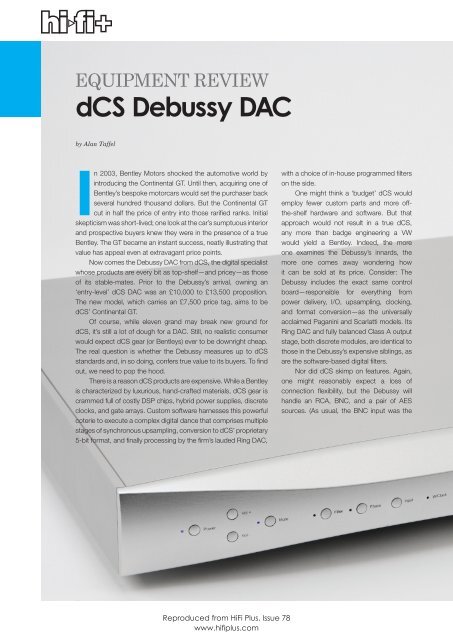 dcs debussy