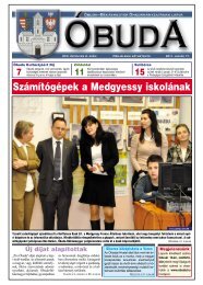 Számítógépek a Medgyessy iskolának - Óbuda-Békásmegyer