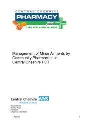 Management of Minor Ailments by Community Pharmacists in ...