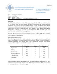 Exhibit 13 To: Investment Committee From: Tony J. Lee Date ... - SURS