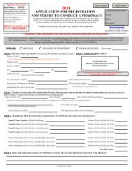 2013 Application for Registration and Permit to Conduct a Pharmacy ...