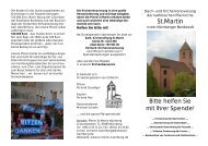 Flyer mit Informationen zur Kirchenrenovierung zum Download