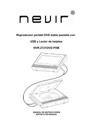 NVR-2721 DVD-PXM - Nevir