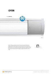 Product catalogue - Intra lighting