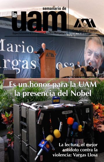Es un honor para la UAM la presencia del Nobel