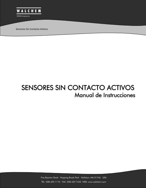 Instrucciones para el Sensor Activo