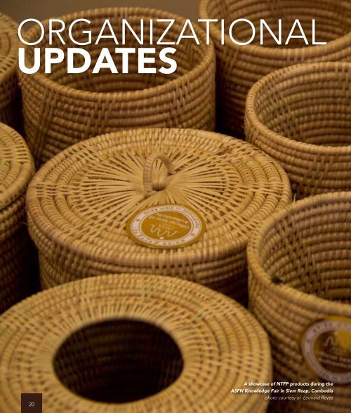annual report - Non-Timber Forest Products Exchange Programme