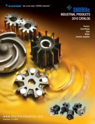 INDUSTRIAL PRODUCTS 2010 CATALOG - SHURflo Industrial