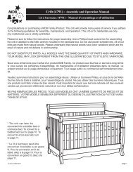 Crib (4791) - Assembly and Operation Manual - DaVinci Baby